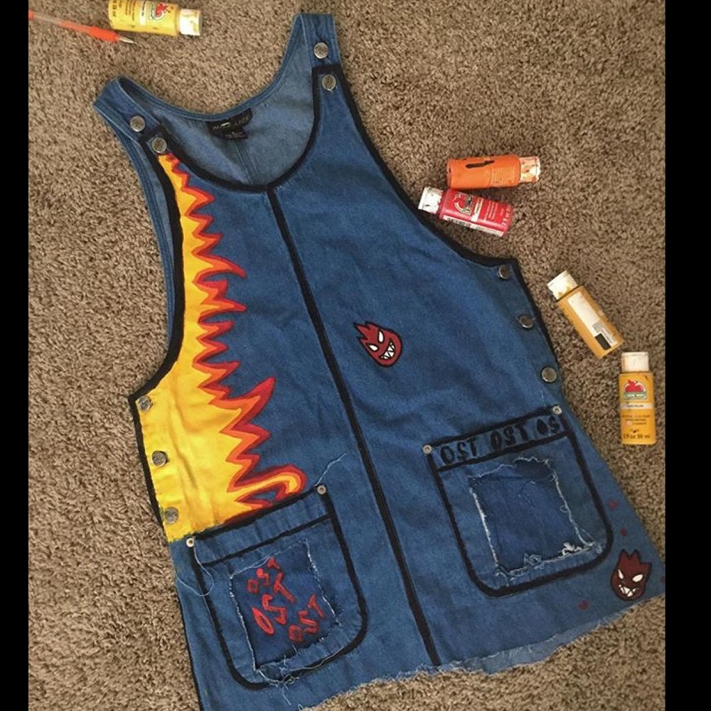Fire Denim Jumpsuit
